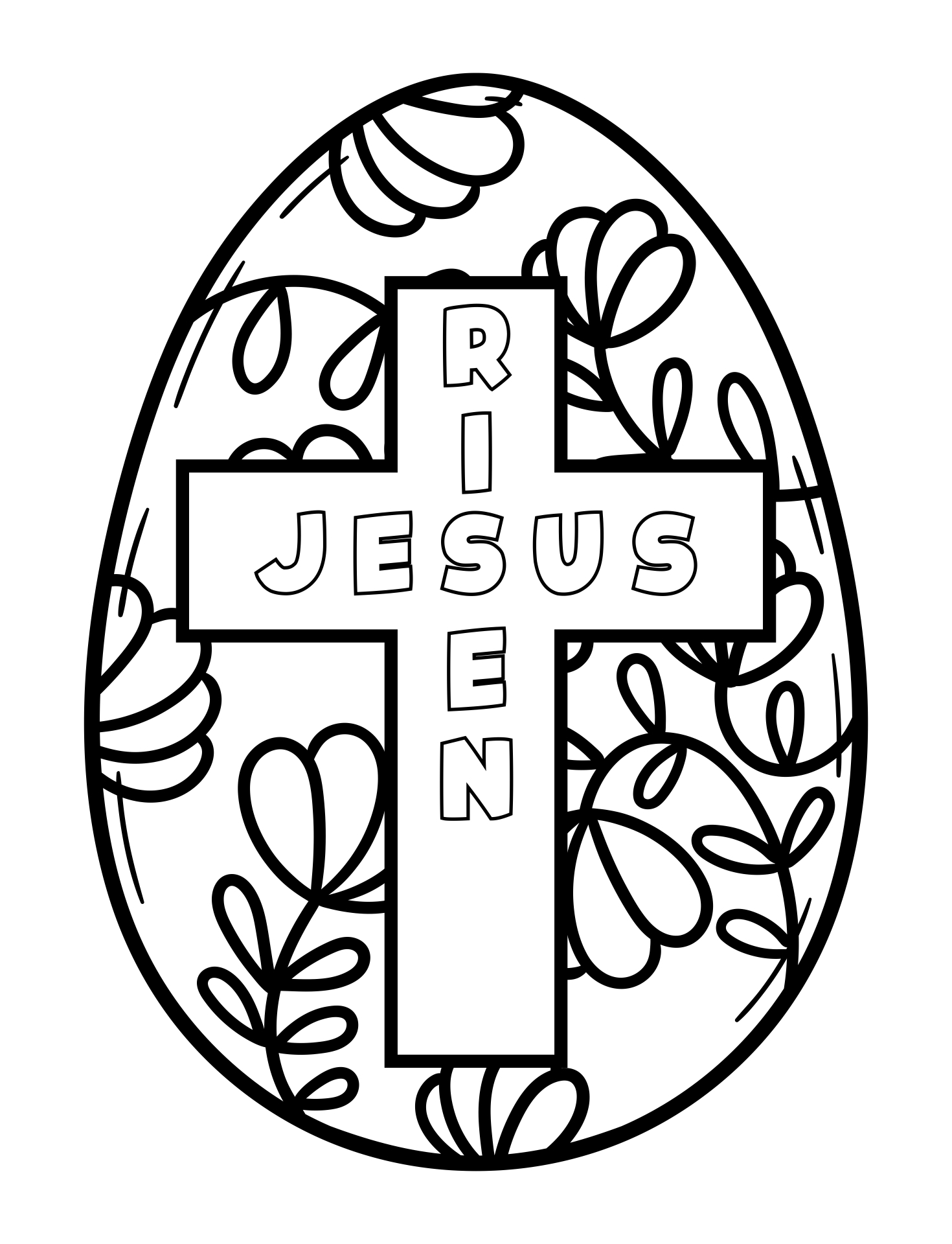 Christian Easter Coloring Pages 10 Free PDF Printables Printablee