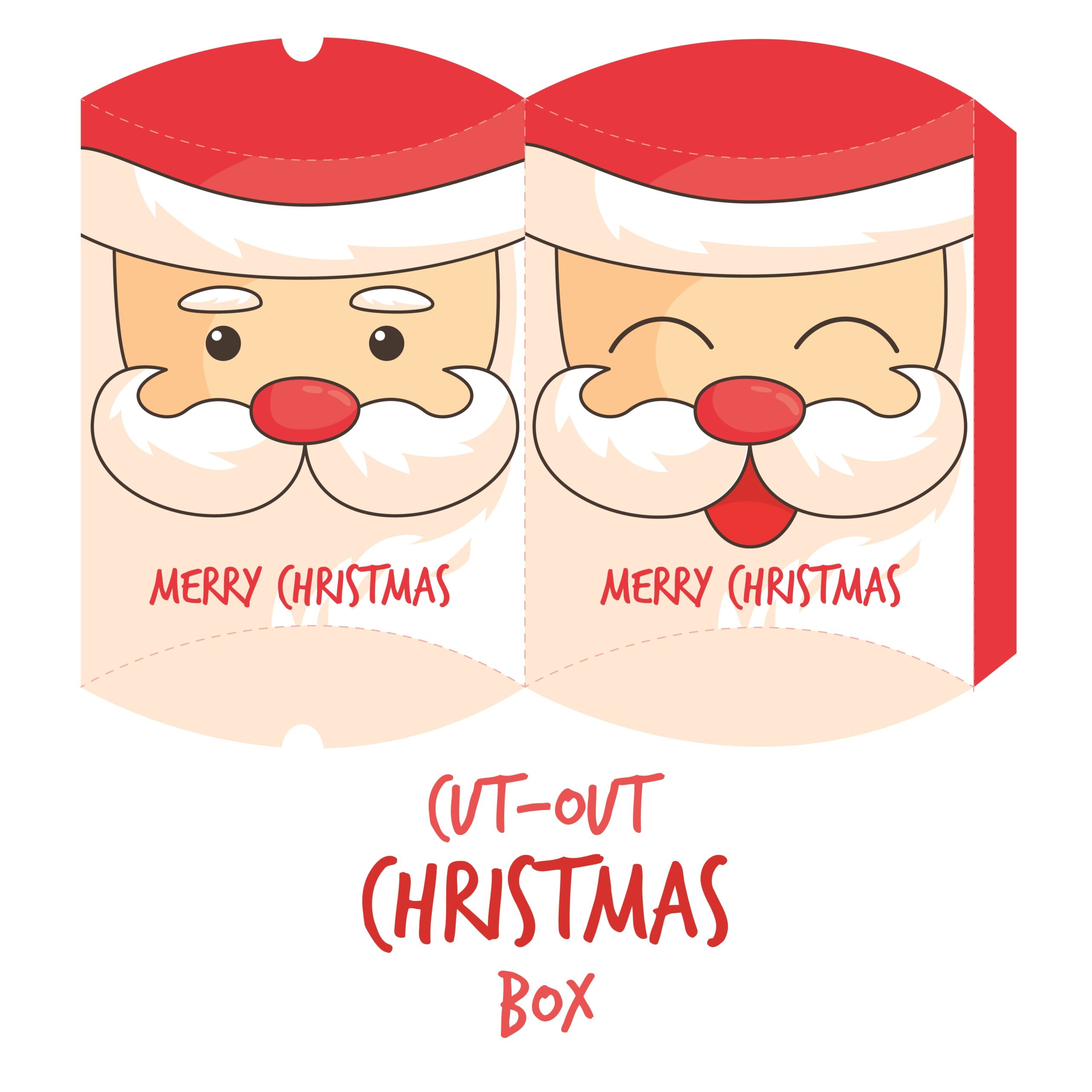 Christmas Gift Box Template 13 Free PDF Printables Printablee