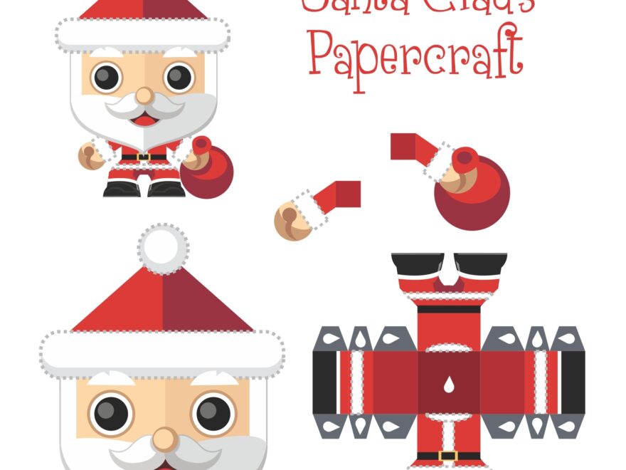 Christmas Paper Crafts Printable