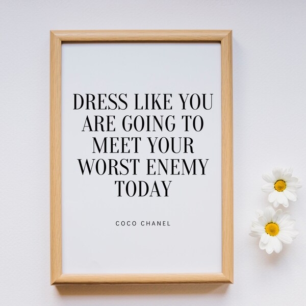 Coco Chanel Etsy