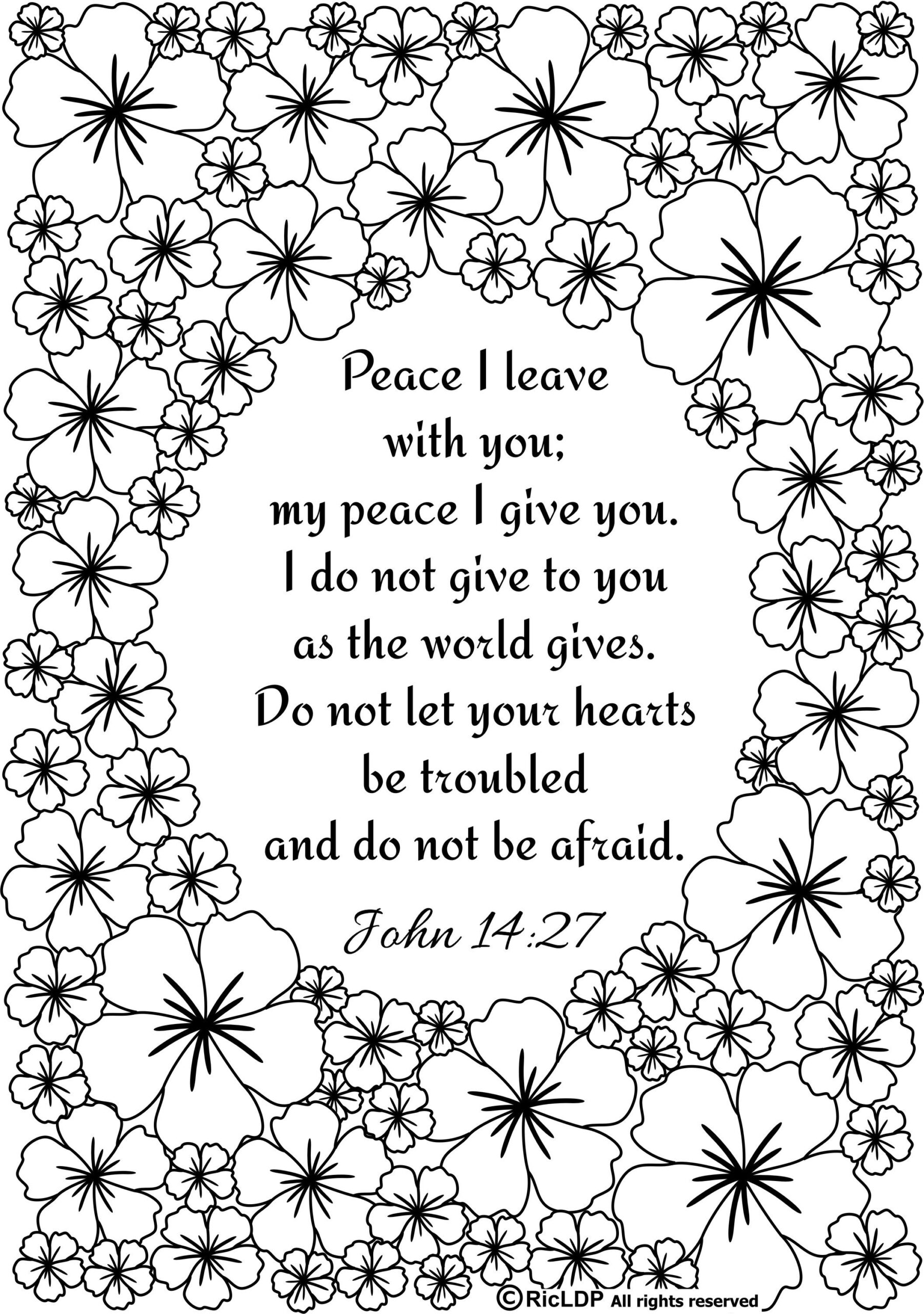Free Printable Christian Coloring Pages For Adults