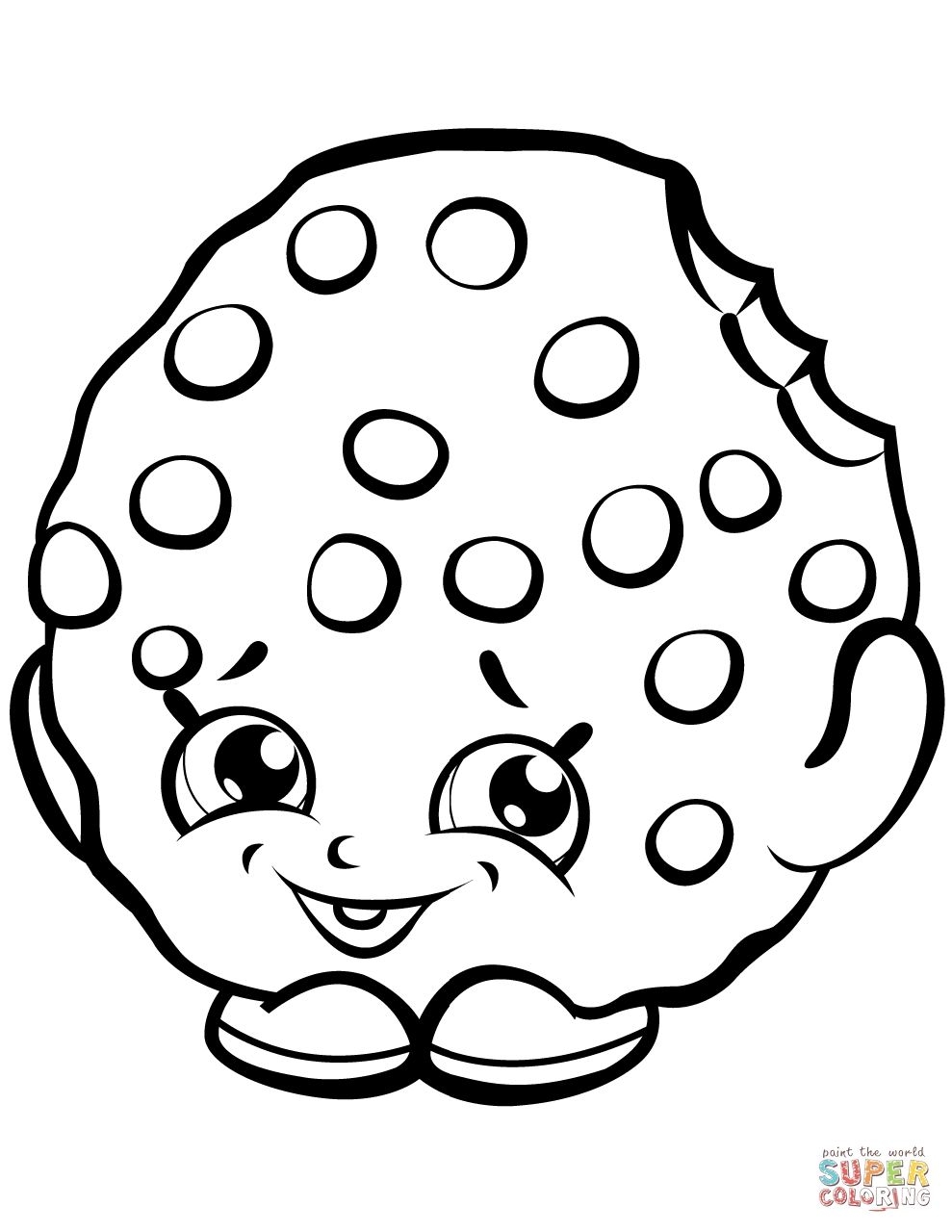 Cookie Swirl C Printable Coloring Pages Coloring Reference