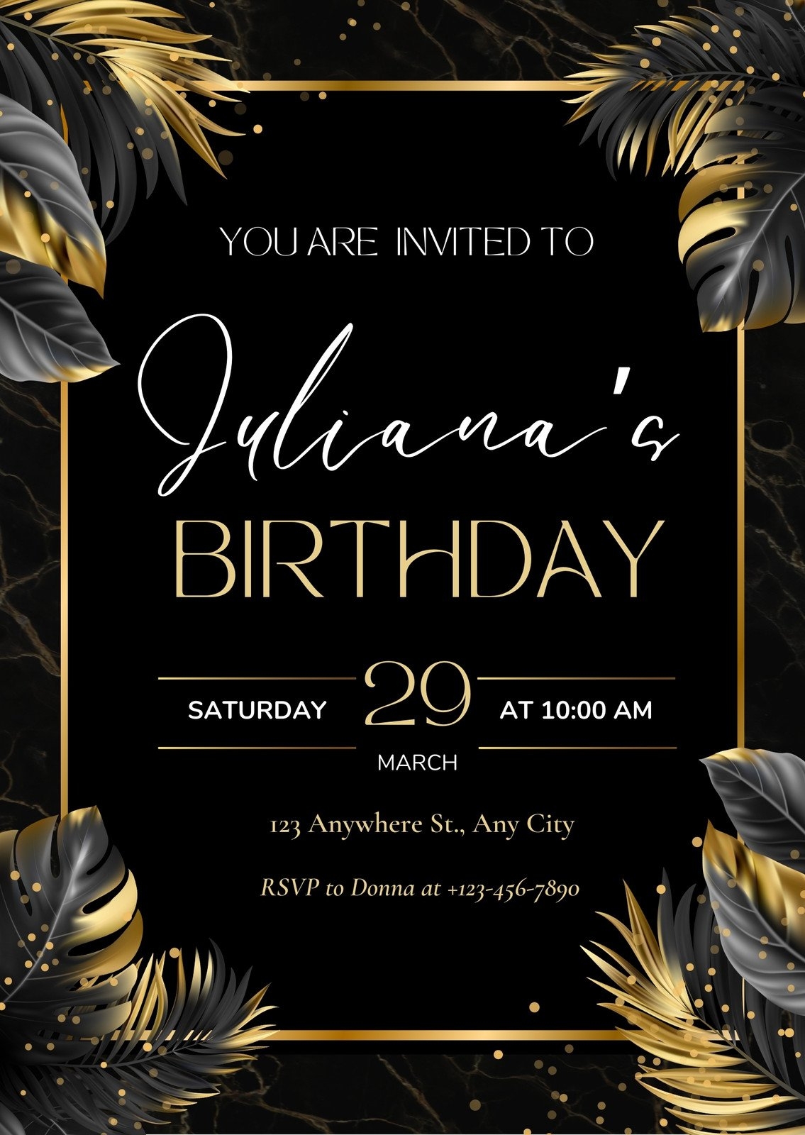 Create A Birthday Invitation Free Printable Free Printables Hub