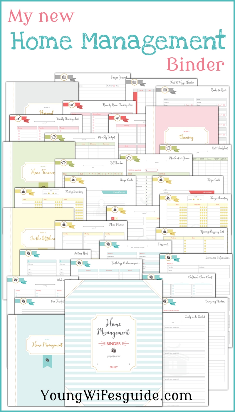 Creating Using A Home Management Binder To Run My Household Young Creating Using A Home Management Binder To Run My Household Young