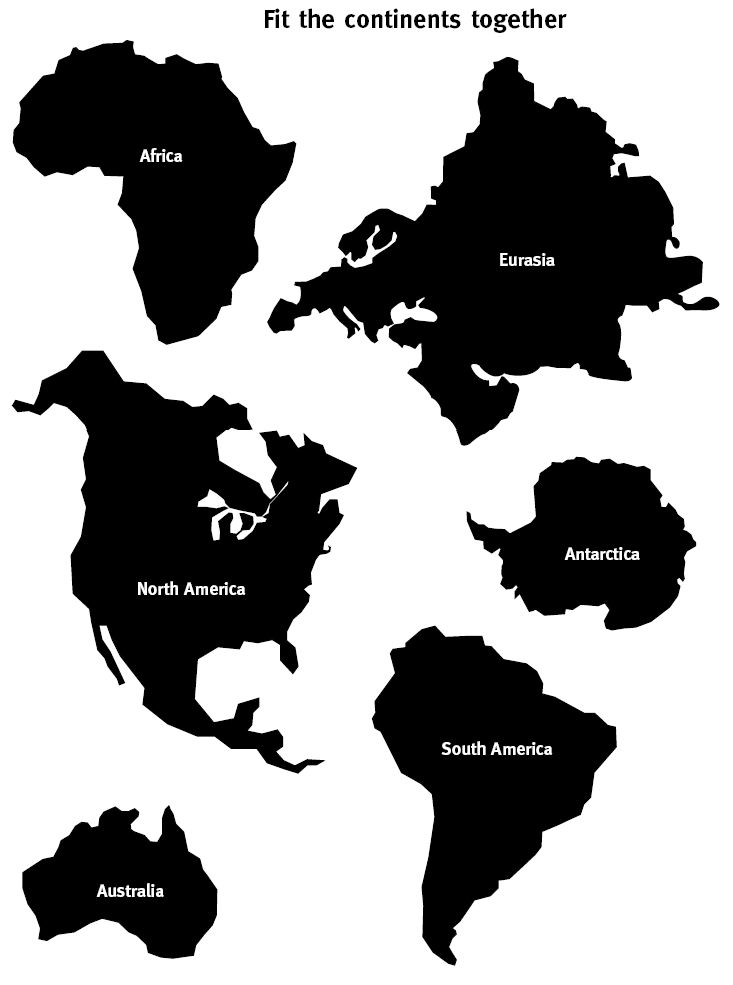 Cut Out 7 Continents Printable Free Printable Templates