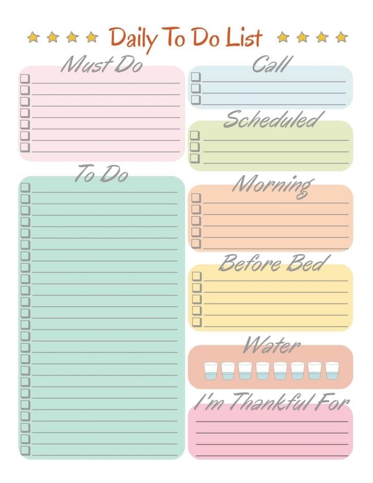 Daily To Do List To Do Lists Printable Free To Do List To Do List 11 Daily To Do List To Do Lists Printable Free To Do List To Do List 11