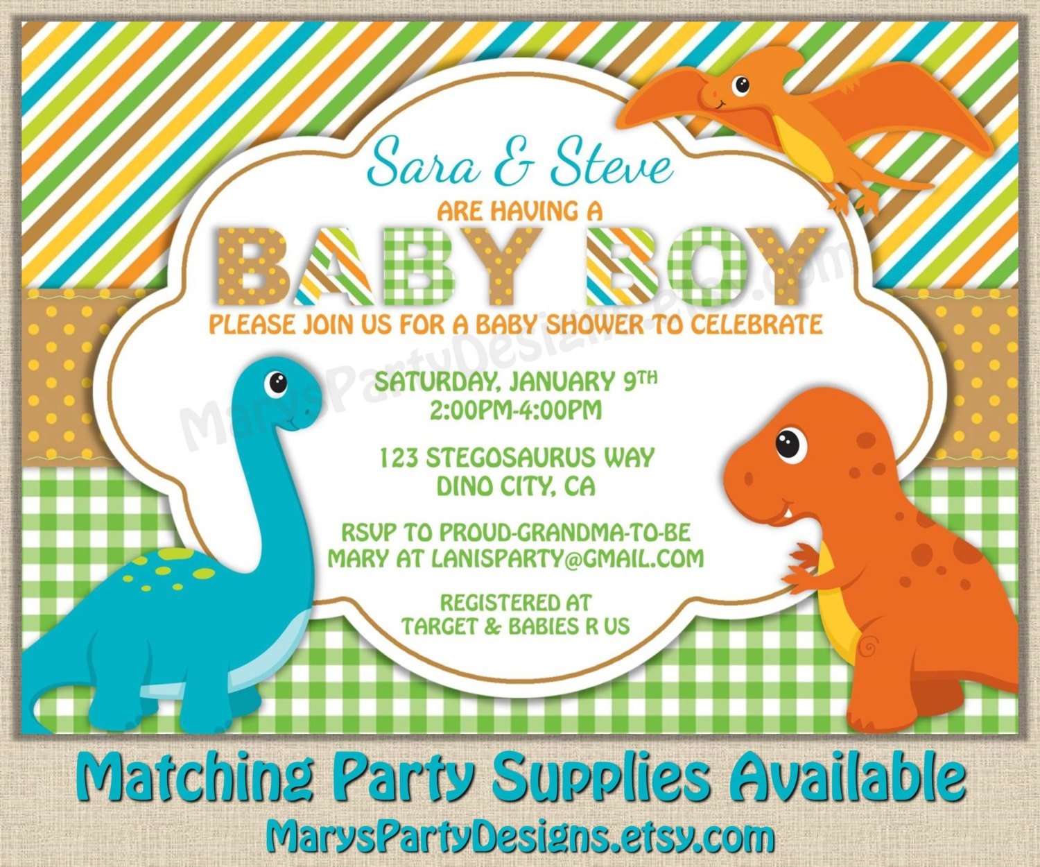 Dinosaur Themed Baby Shower Ideas Beeshower