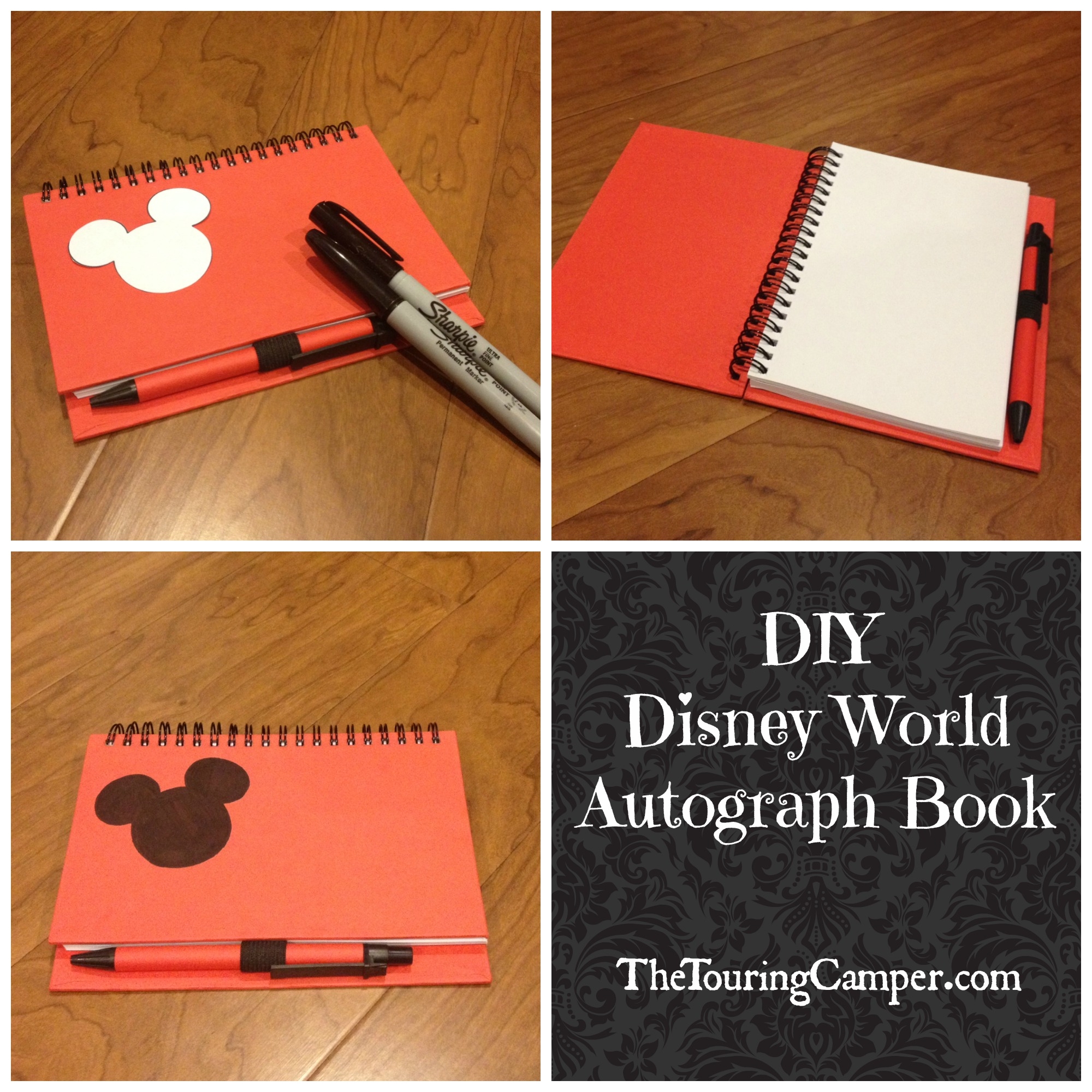 Disney Autograph Pages Printable