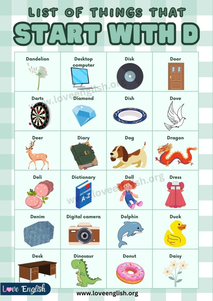 Dive Into The World Of 39 37 Things That Start With D 39 Discover And 