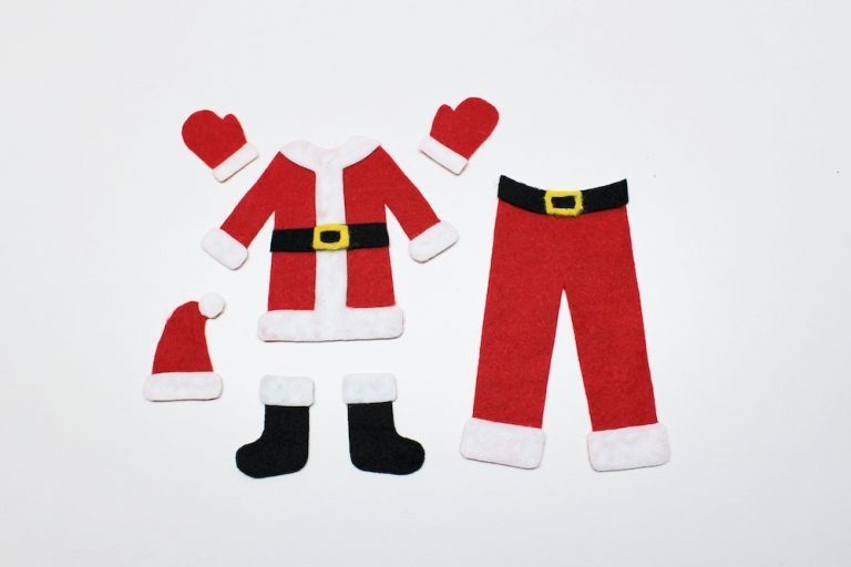 Free Felt Santa Templates Printable