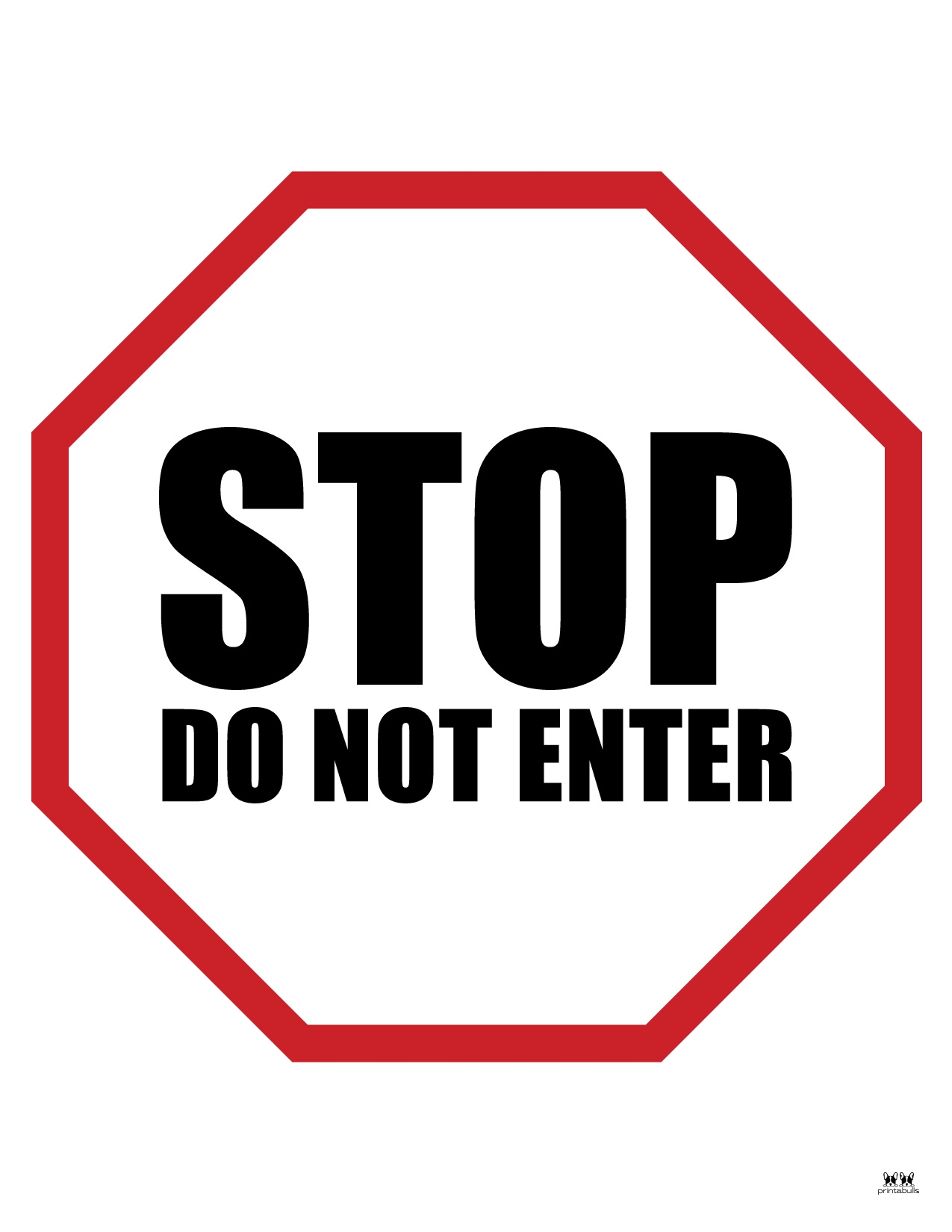 Do Not Enter Signs 15 Free Printable Signs Printabulls Do Not Enter Signs 15 Free Printable Signs Printabulls