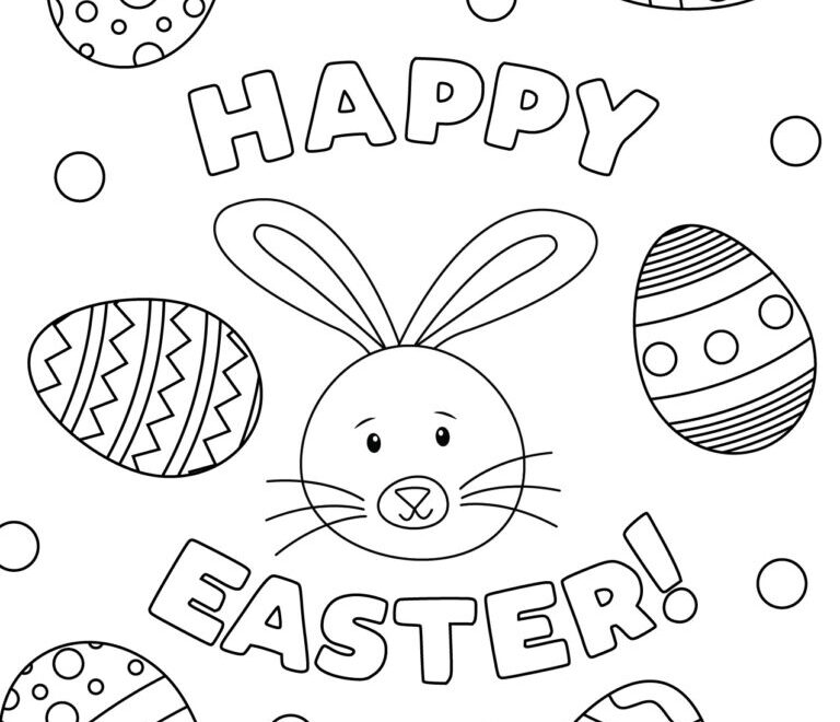 Easter Coloring Pages 51 FREE Printables PrintaBulk