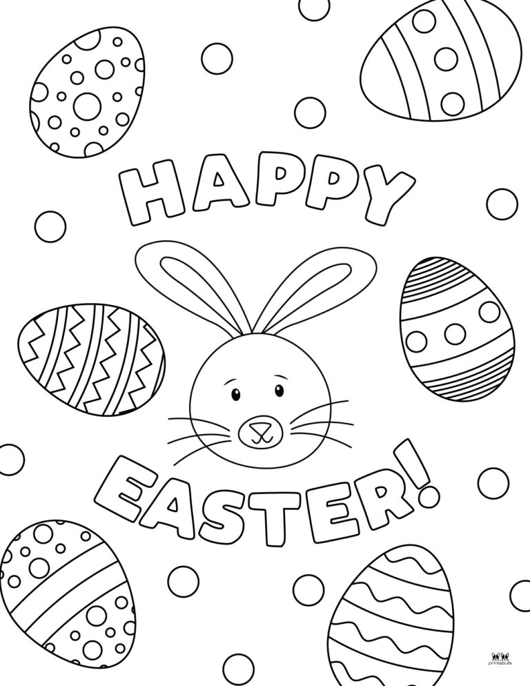Easter Coloring Pages 51 FREE Printables PrintaBulk
