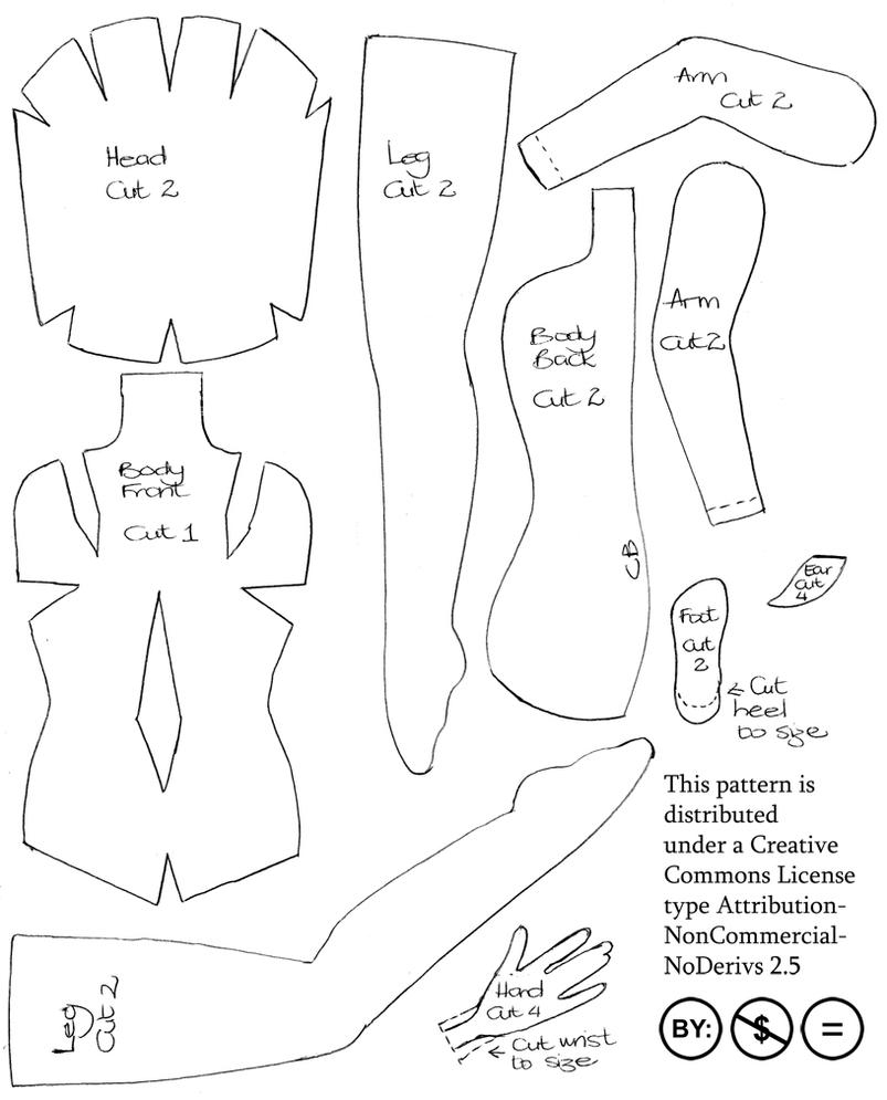 Easy Printable Rag Doll Patterns Easy Printable Rag Doll Patterns