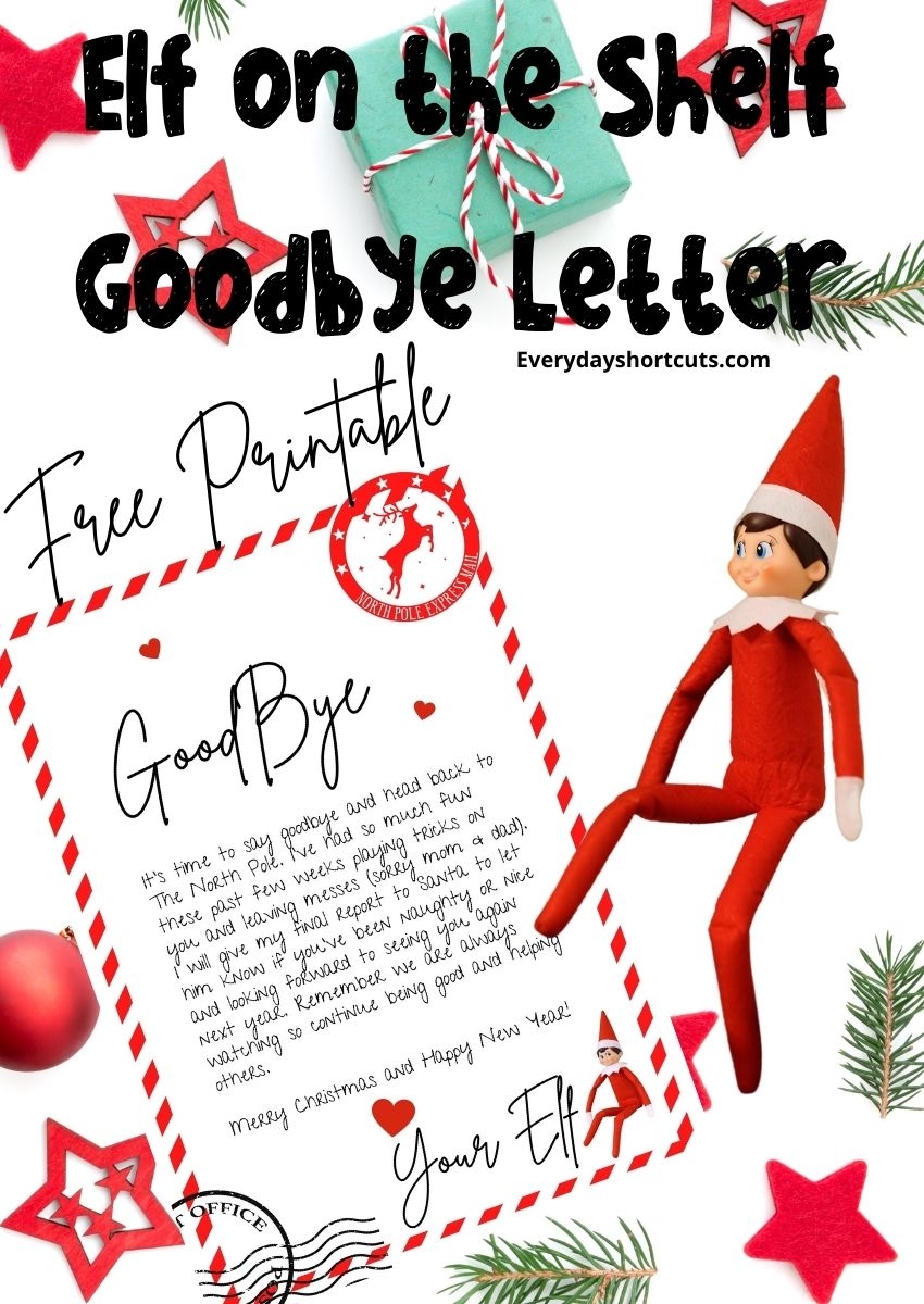 Elf On The Shelf Letters Printable Elf On The Shelf Letters Printable
