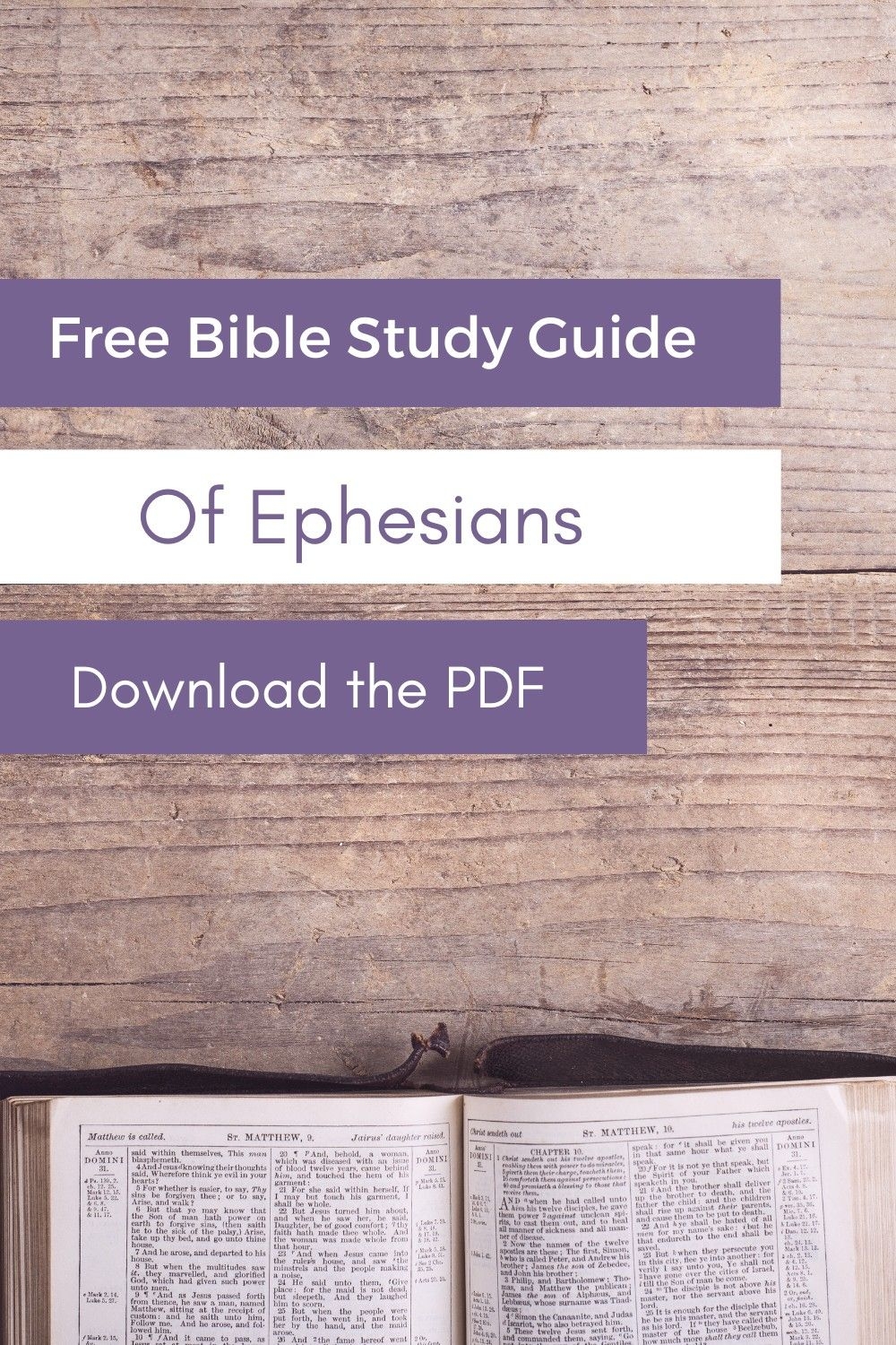 Free Printable Bible Study On Ephesians
