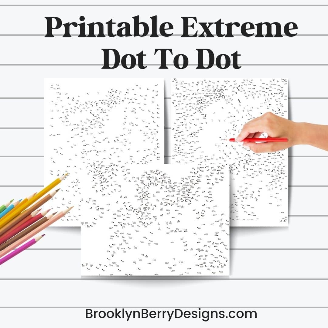 Free Printable Extreme Dot To Dot