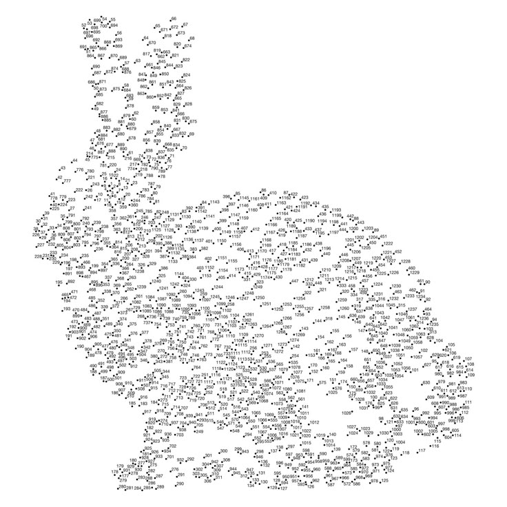 Extremely Hard Dot To Dot Free Printables Free Printables Hub