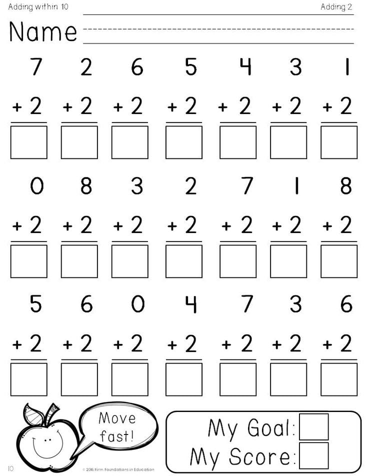 Grade 1 Math Test Printable