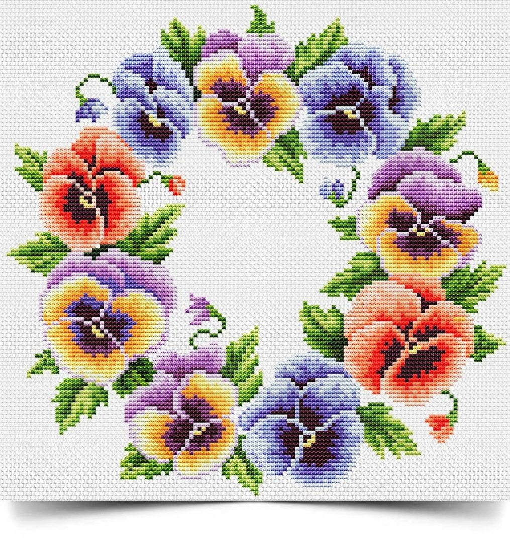 Free Printable Cross Stitch Patterns Flowers