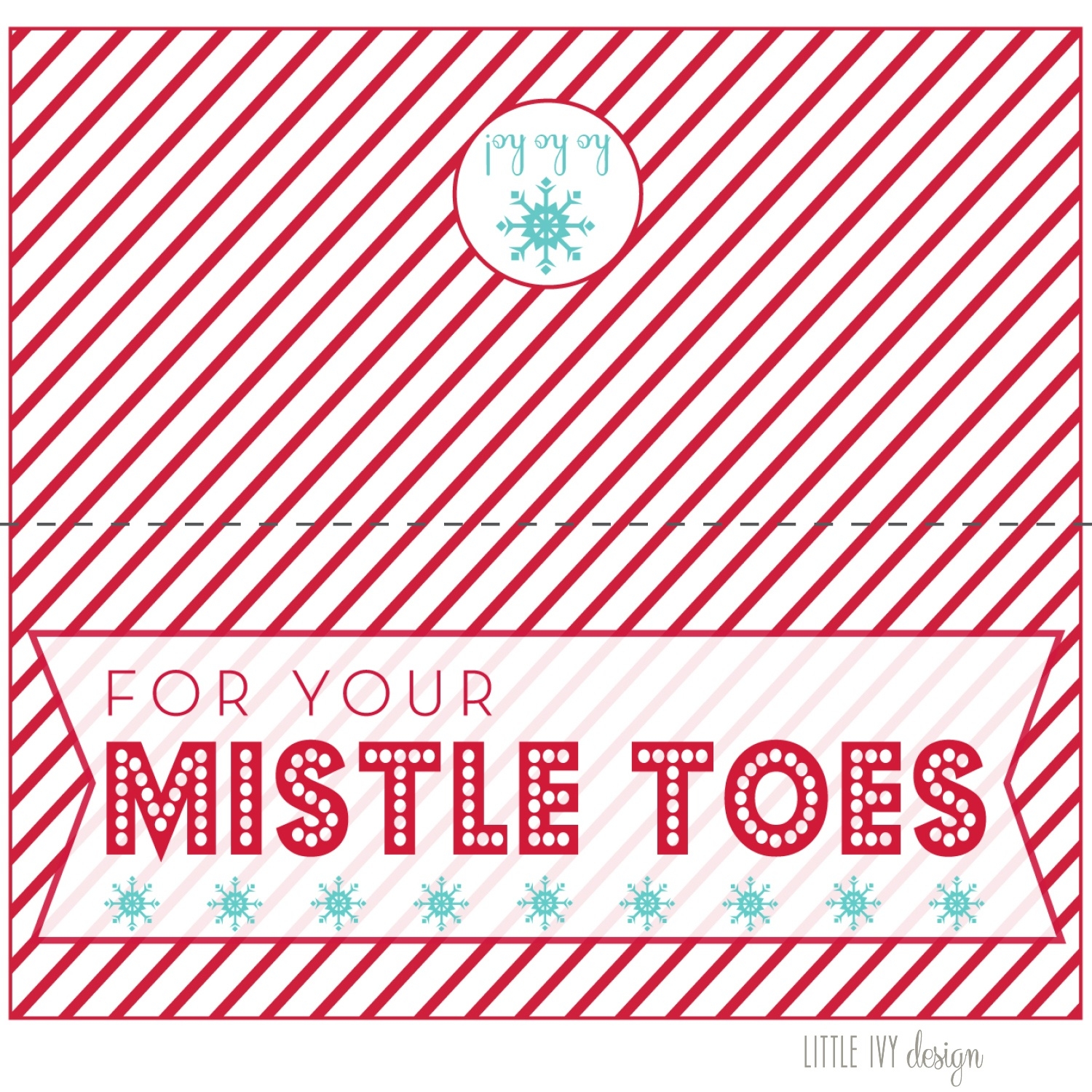 For Your Mistletoes Free Printable Tag Printable Templates