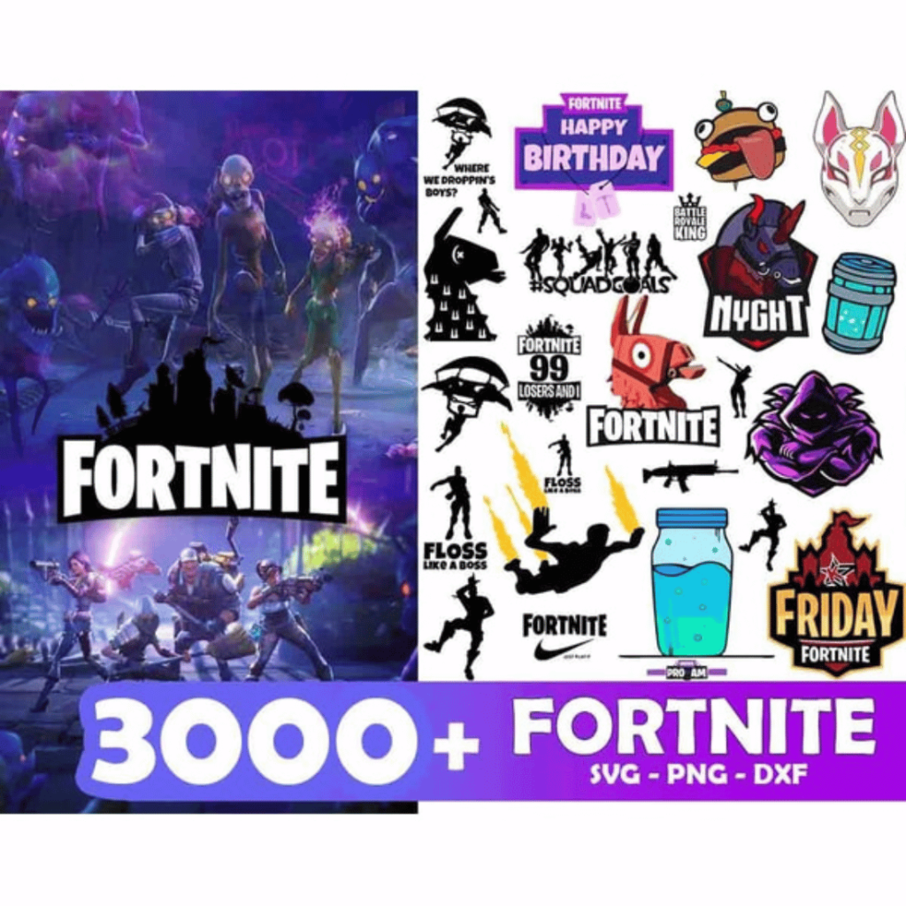 Printable Free Fortnite Clip Art
