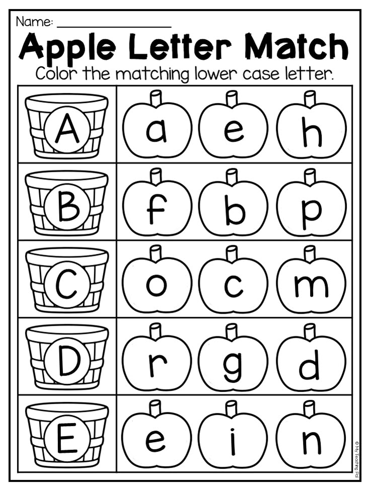 Free Alphabet Worksheets For Kindergarten