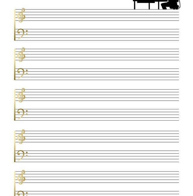 Free Blank Music Sheets To Print
