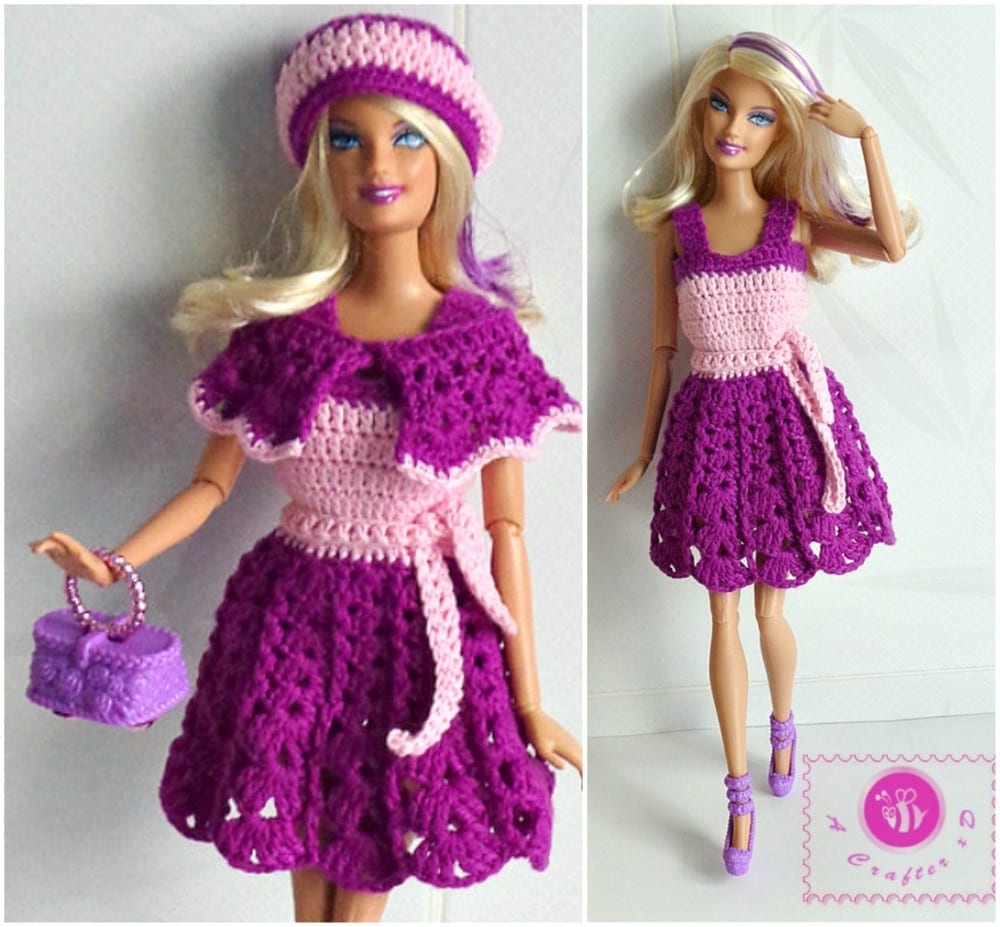 Free Crochet Barbie Clothes Patterns