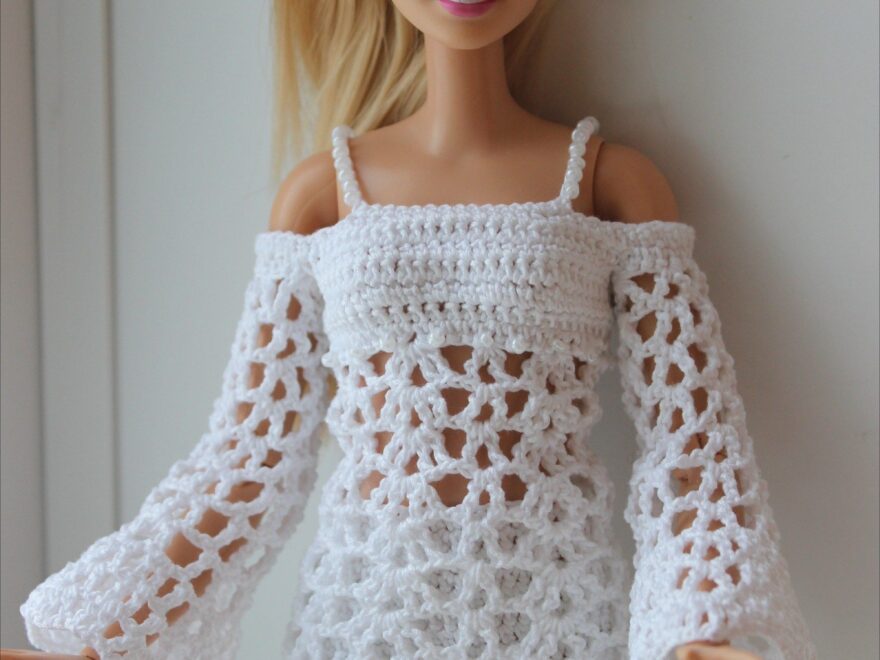 Free Crochet Barbie Doll Clothes Patterns Make A Whole Wardrobe Of