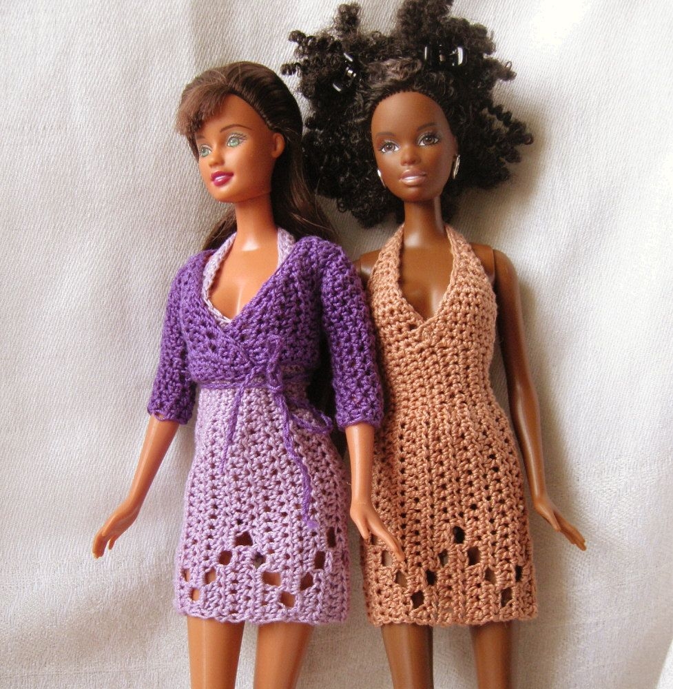 Free Crochet Barbie Doll Clothes Patterns