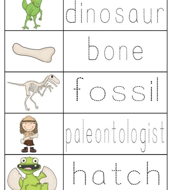 FREE Dinosaur Worksheets Preschool Printables