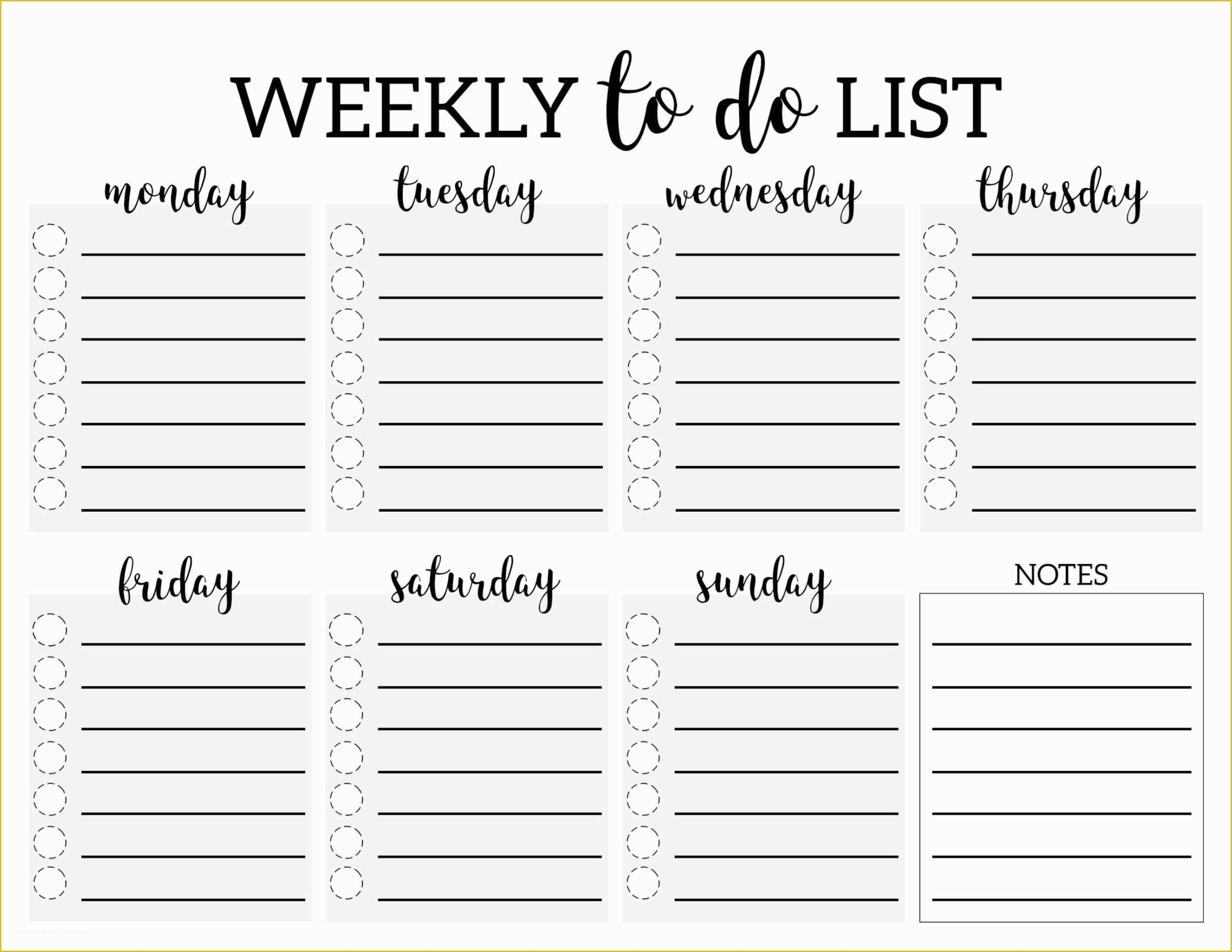 Free Editable To Do List Template Of Free Printable quot to Do quot List 