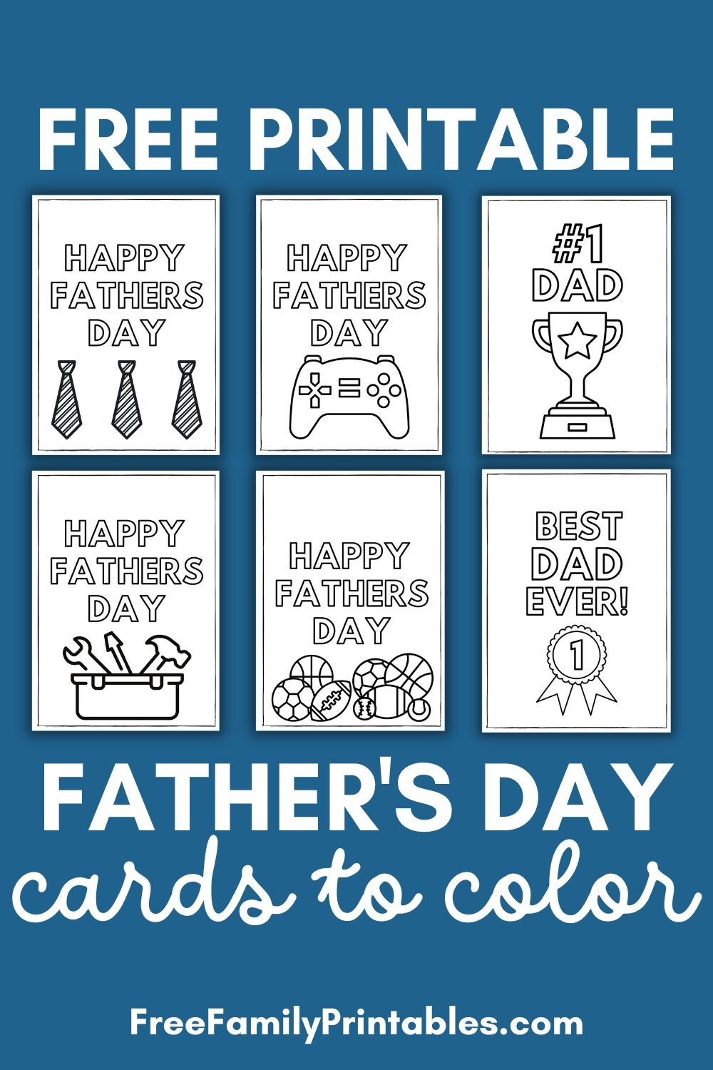 Free Happy Fathers Day Printable Cards Making Frugal FUN Free Happy Fathers Day Printable Cards Making Frugal FUN