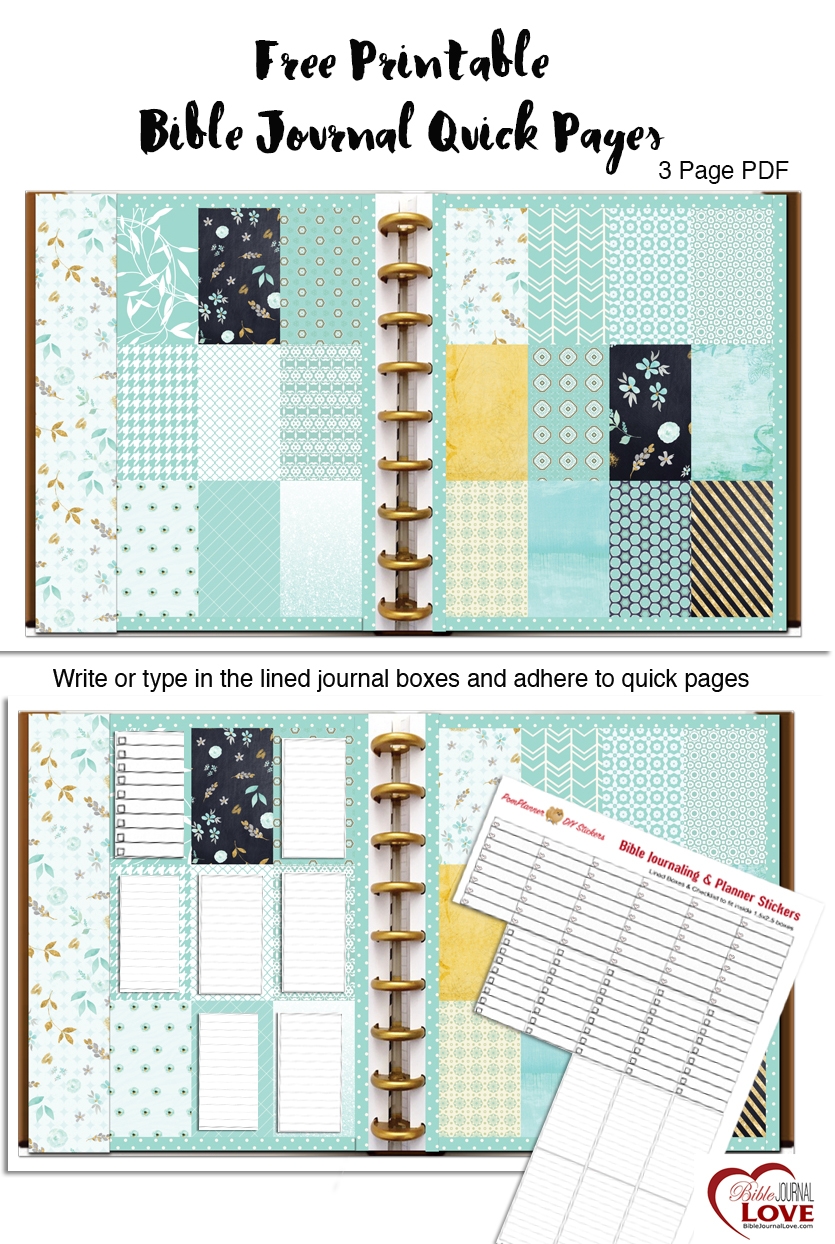 Free Happy Planner Bible Study Printables Free Templates Printable
