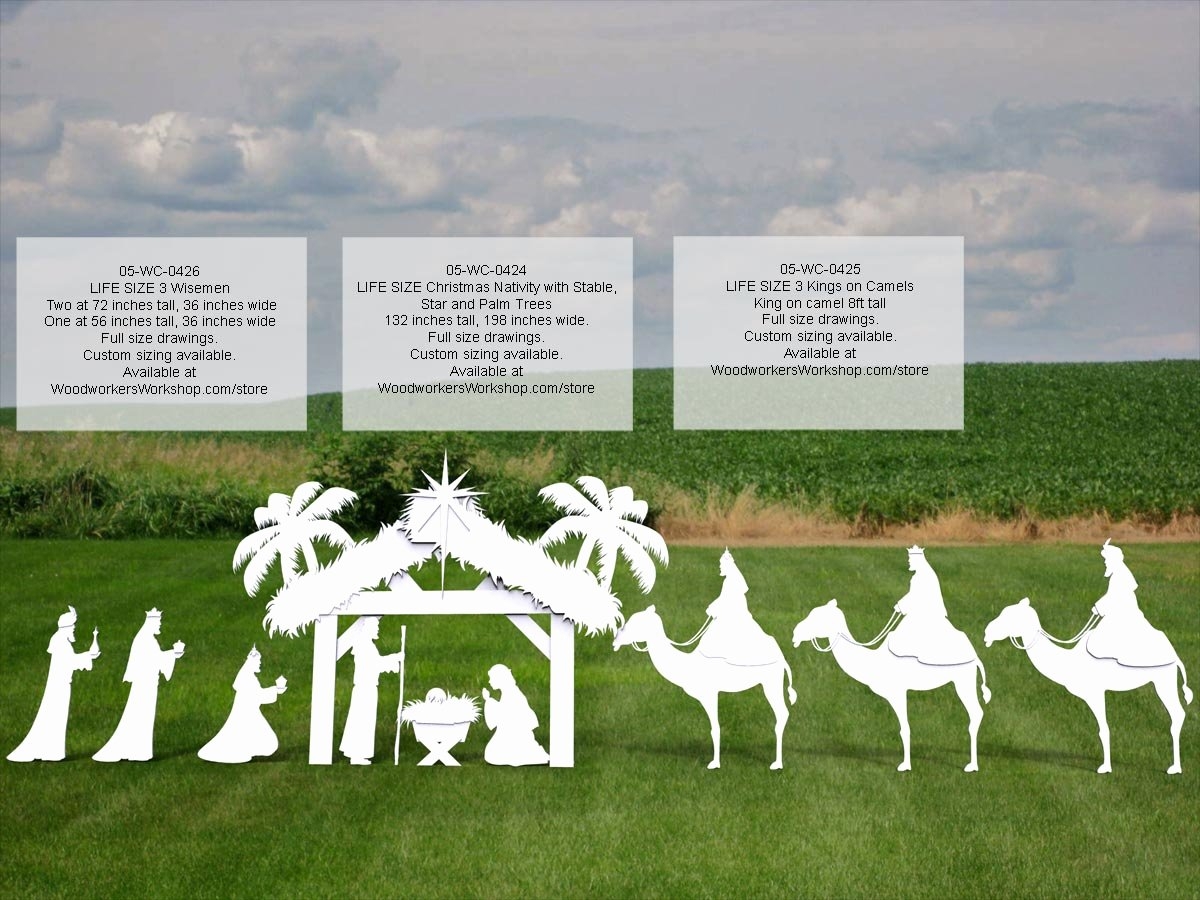 Free Outdoor Nativity Scene Patterns Peterainsworth