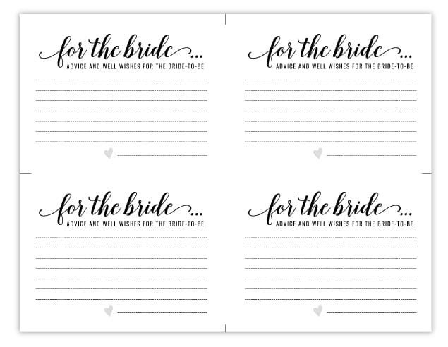 Free Printable Advice Cards FREE PRINTABLE TEMPLATES