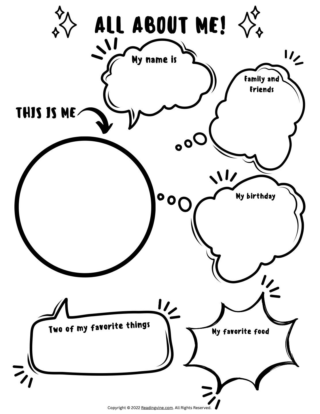 Free Printable All About Me Poster Prntbl concejomunicipaldechinu gov co