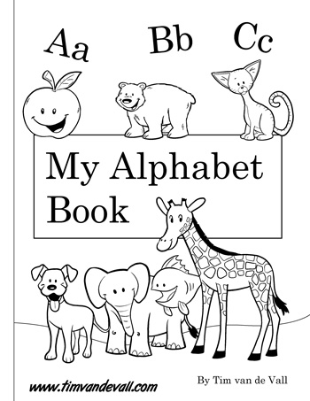 Free Printable Alphabet Book PDF Printables For Preschool