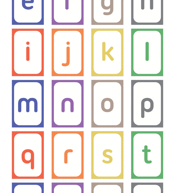 Free Printable Alphabet Flash Cards Upper And Lower Case