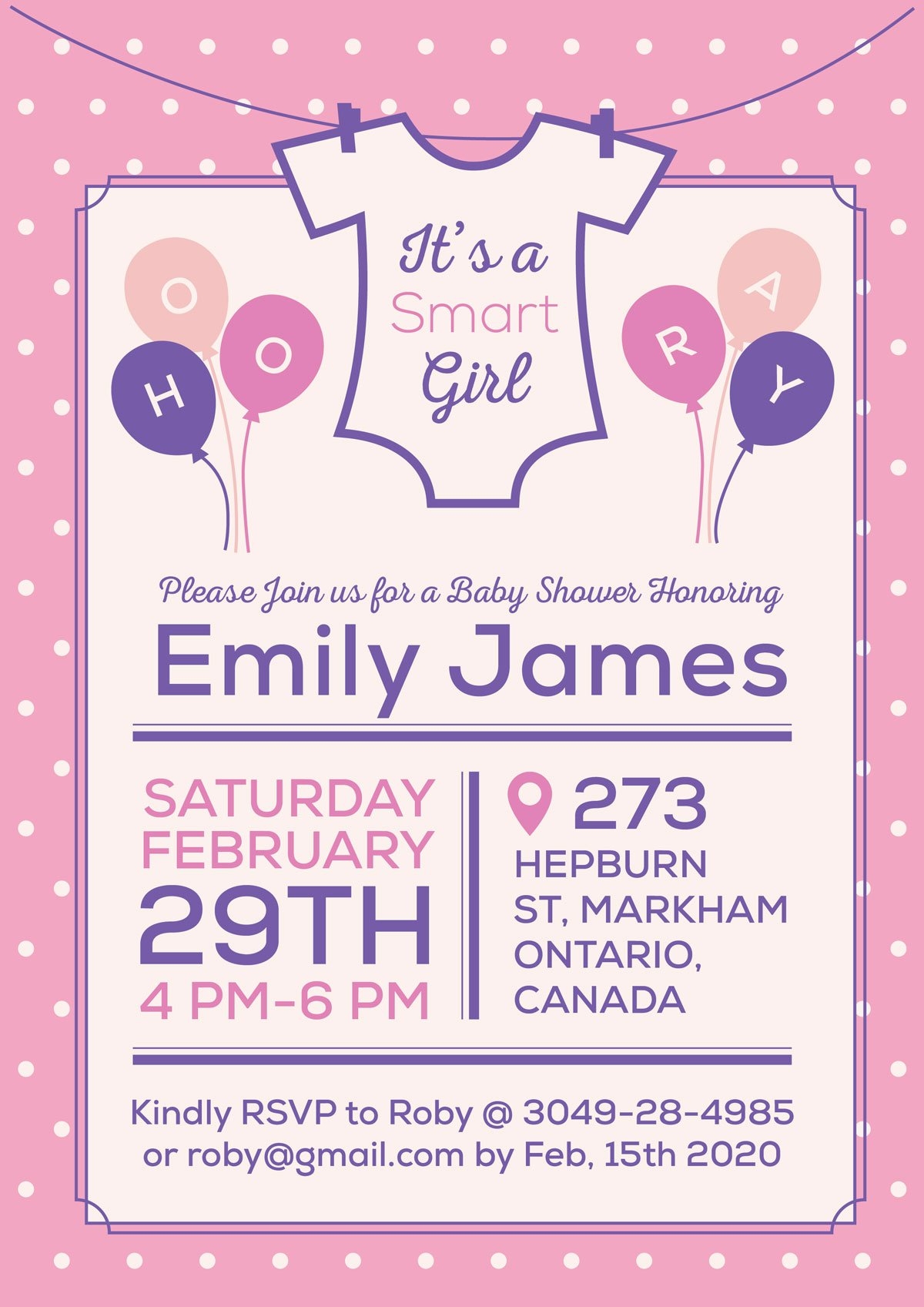 Free Printable Baby Shower Invitations For Girl Free Coloring Sheet 