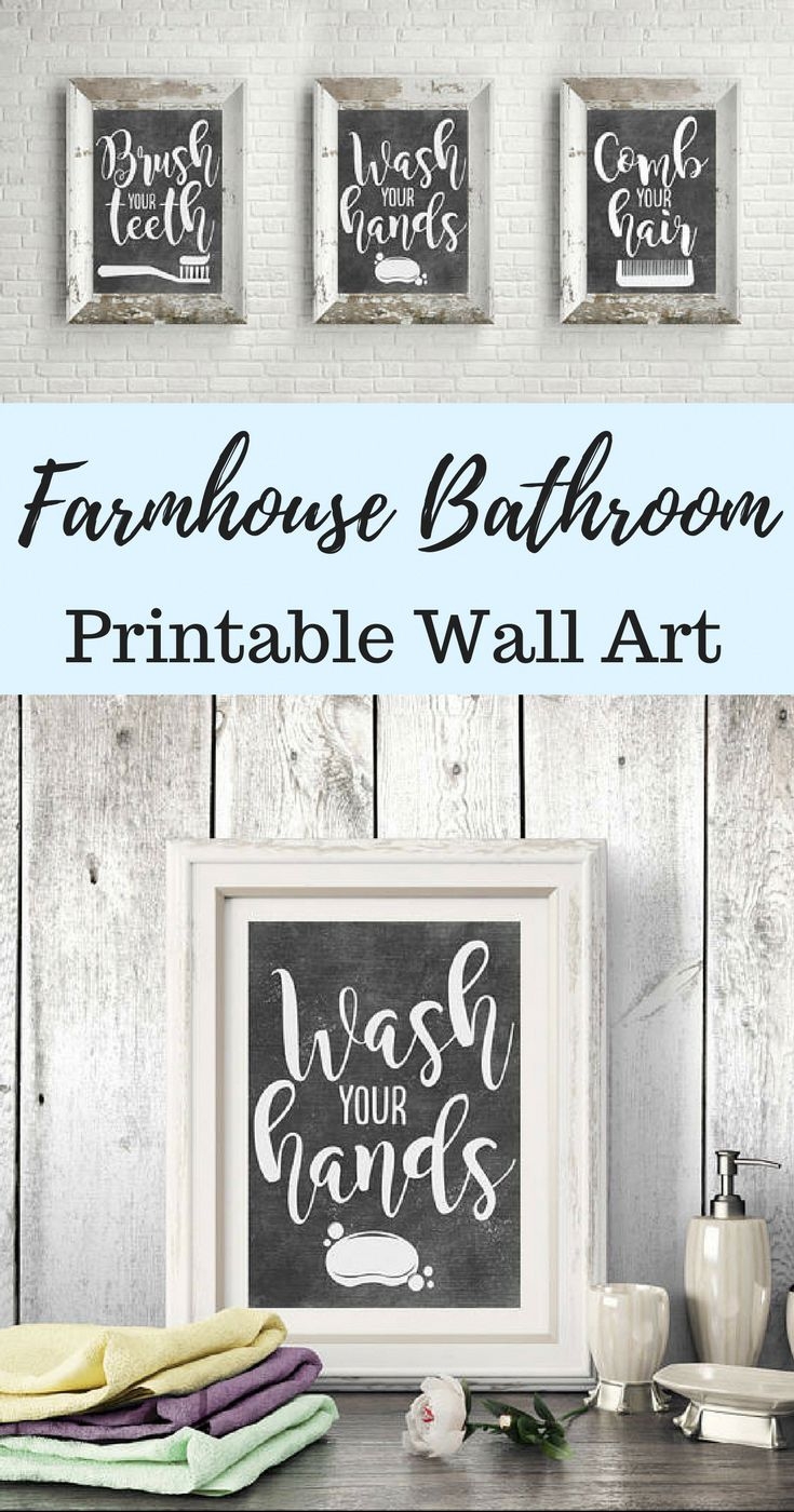 Free Printable Bathroom Wall Art Printable Templates