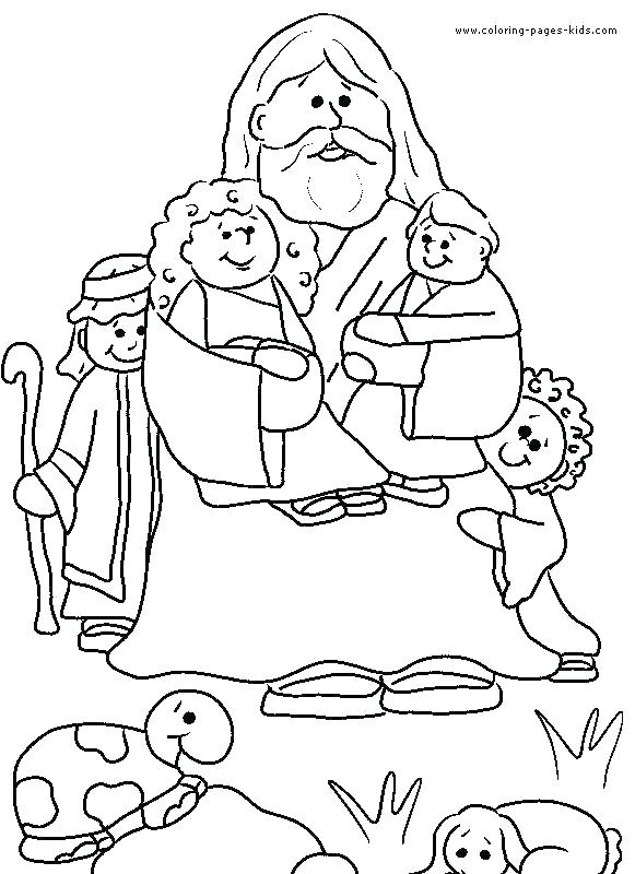 Free Printable Bible Coloring Pages For Preschoolers At GetColorings 