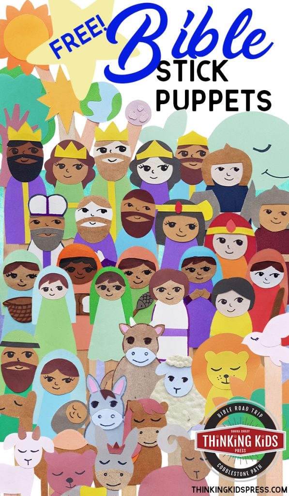 Free Printable Bible Stick Puppets Thinking Kids