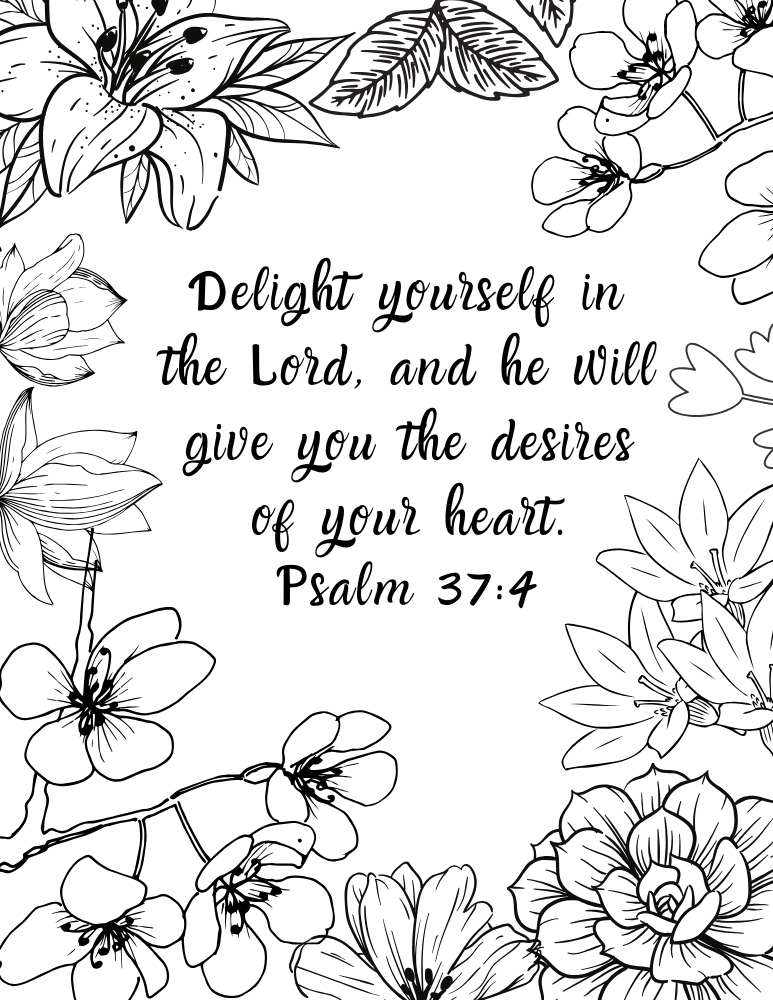 Free Printable Scripture Coloring Pages
