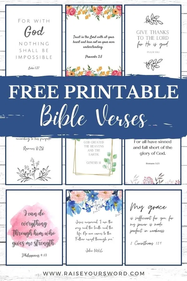 Free Printable Bible Verses Bible Verses To Print For Daily Free Printable Bible Verses Bible Verses To Print For Daily