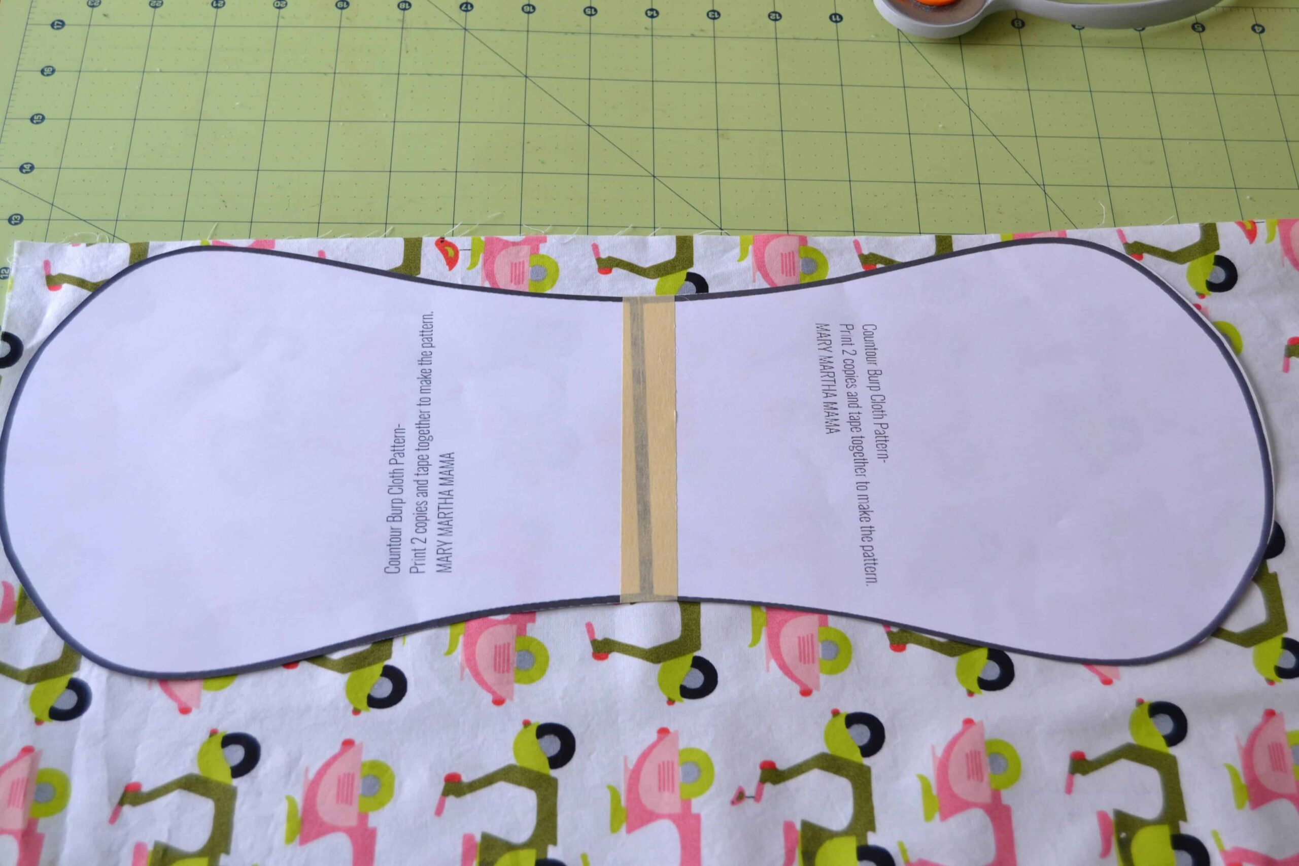 Free Printable Burp Cloth Patterns For Personal Use Only Not For 
