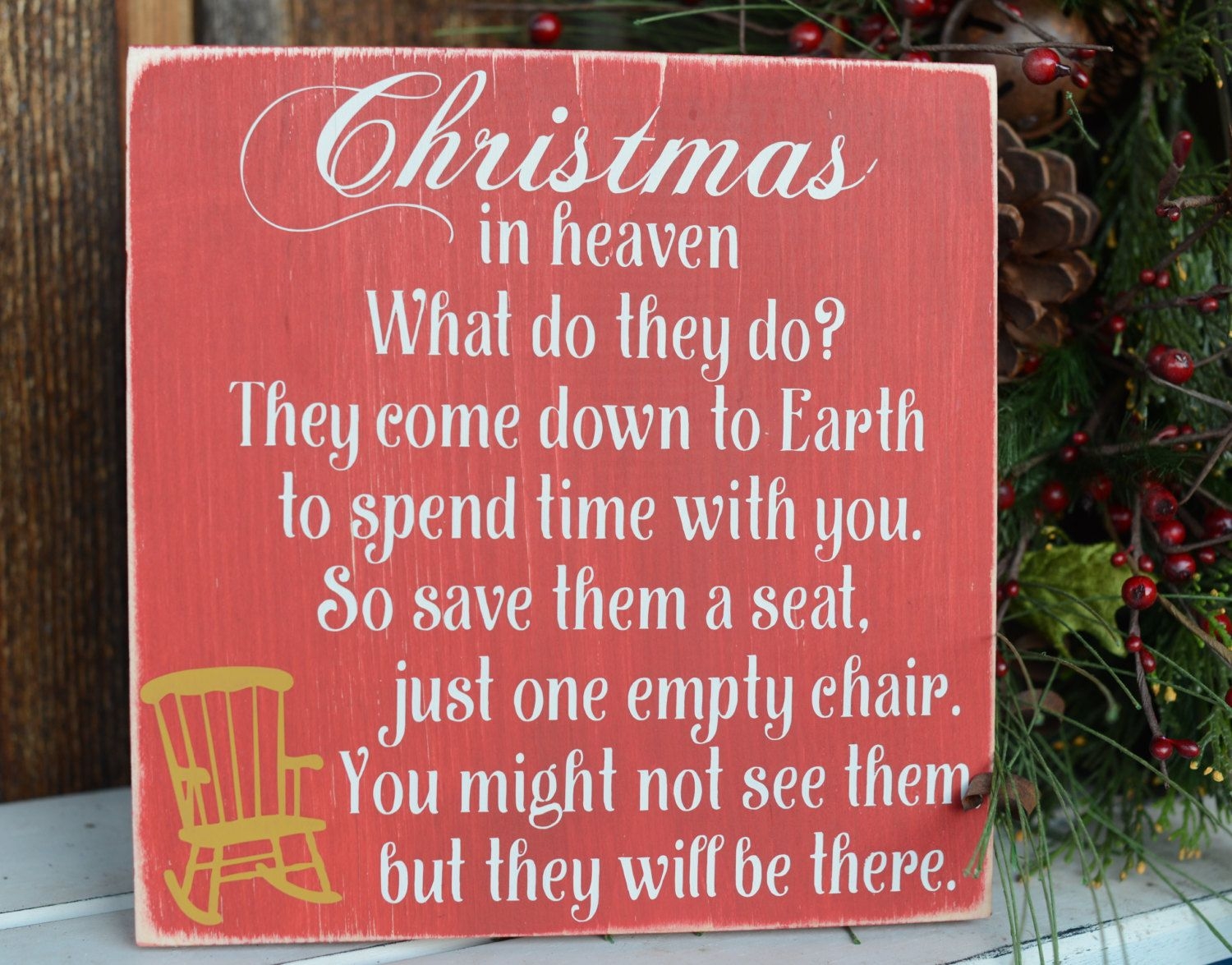 Free Printable Christmas In Heaven Poem Printable