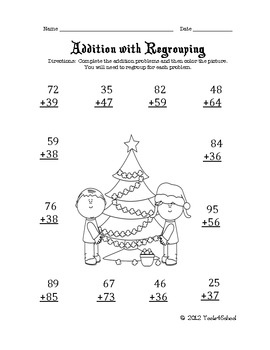 Free Printable Christmas Worksheets For 3Rd Grade