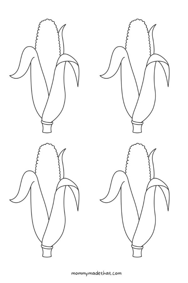 Corn On The Cob Printables